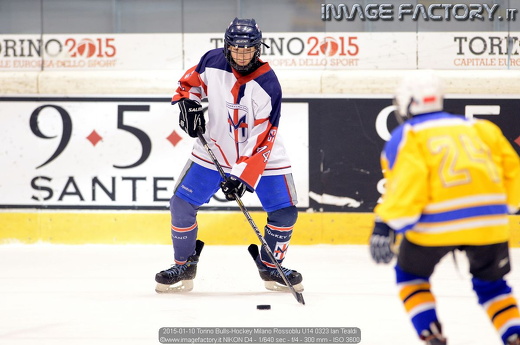 2015-01-10 Torino Bulls-Hockey Milano Rossoblu U14 0323 Ian Tealdi